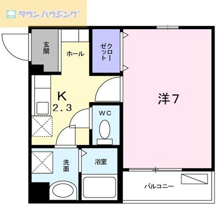 サンフレッシュの物件間取画像